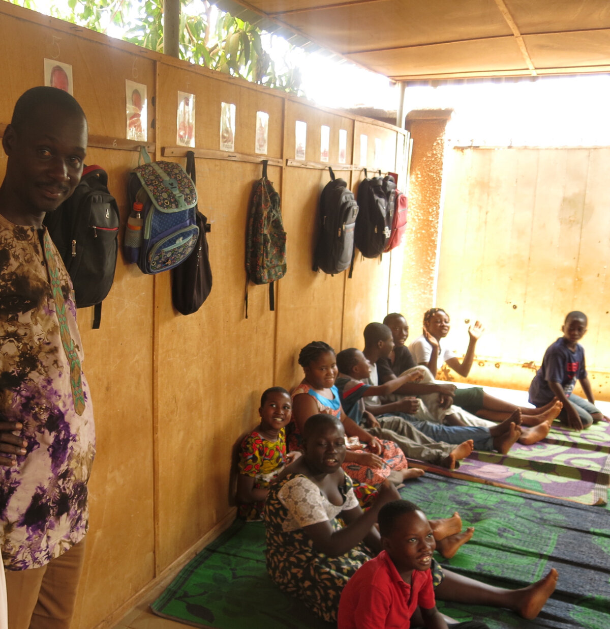 Boukari Pamtaba est psychologue, il a créé le centre ABAPE à Ouagadougou pour offrir une prise en charge adaptée aux enfants atteints d’un handicap mental. Photo : © ABAPE_Pamtaba