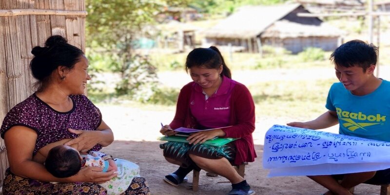 Front line health promoter in the remote villages of Lao PDR