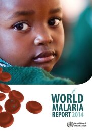 Scale-up in effective malaria control dramatically reduces deaths