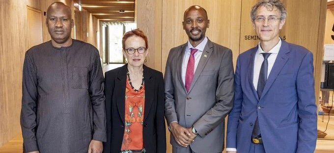 Ministers of Health from Rwanda and Senegal Visit Swiss TPH