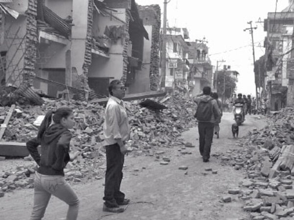 Erdbeben-Katastrophe in Nepal