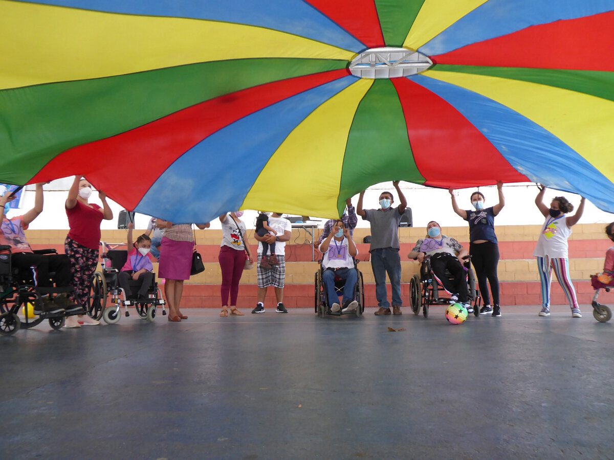 Wegen der Coronapandemie konnte das nationale Sportfest dieses Jahr nur regionalund mit kleinen Gruppen durchgeführt werden. Foto: © Los Angelitos <br>