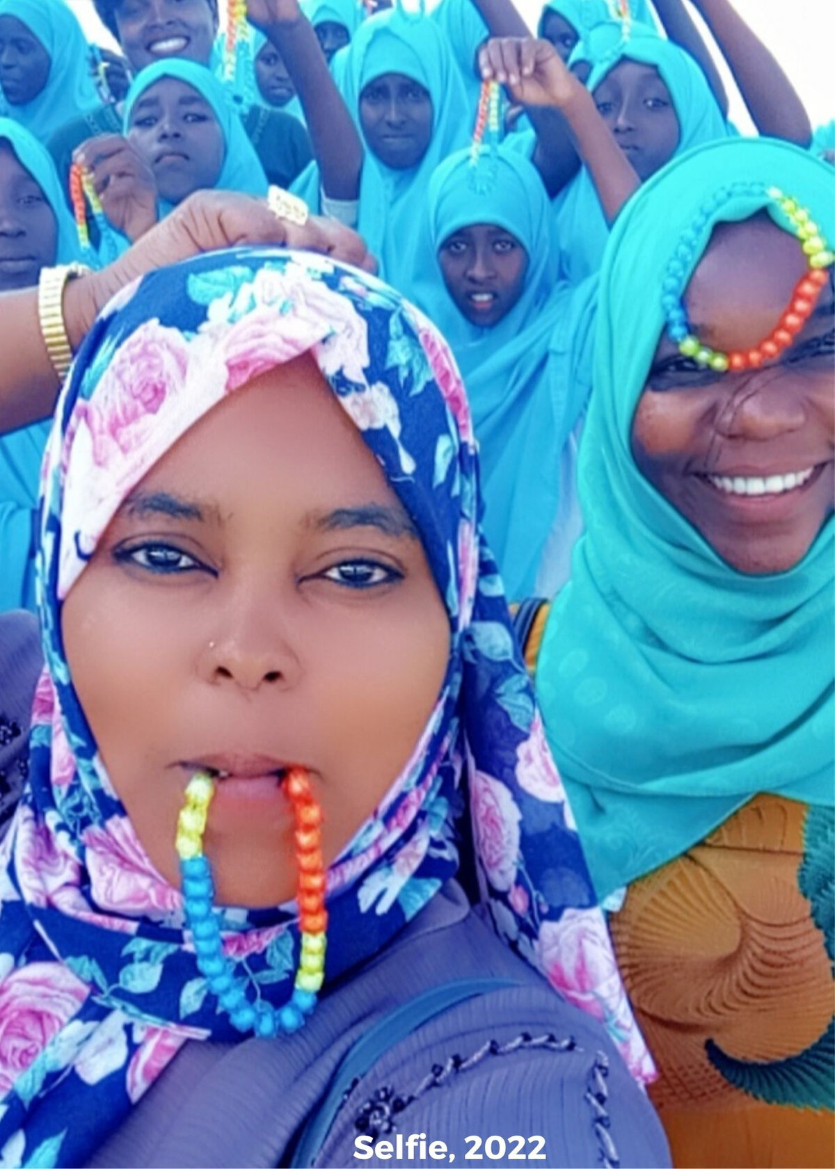 ASK4Girls Club member Lamu County Kenya Selfie <br>