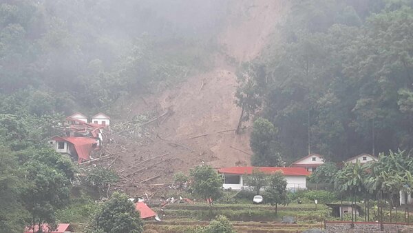 Heavy monsoon rains lead to flooding and landslides in Nepal