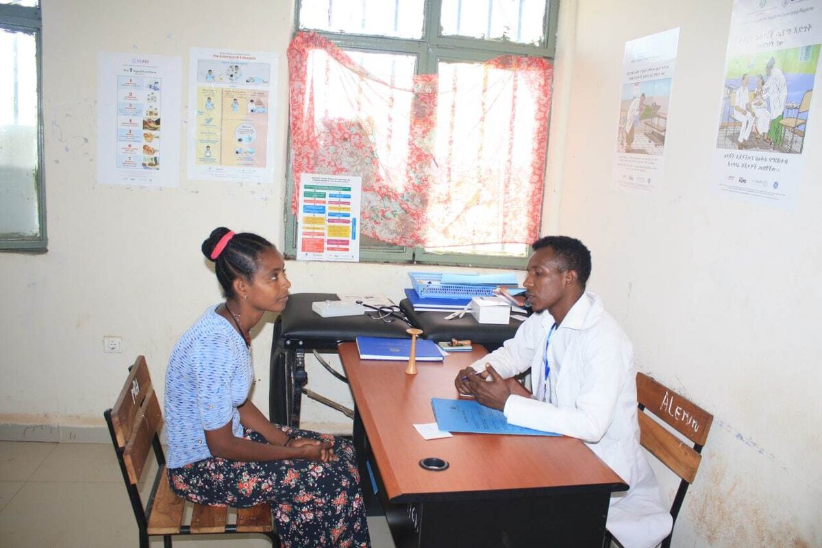 A self-confident young lady seeking counseling and options available to avoid pregnancy. Photo: © Amref Health Africa in Ethiopia