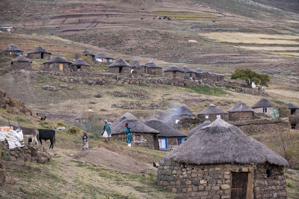 Lesotho Mokhotlong district. Photo: © Christian Heuss, 2019<br>