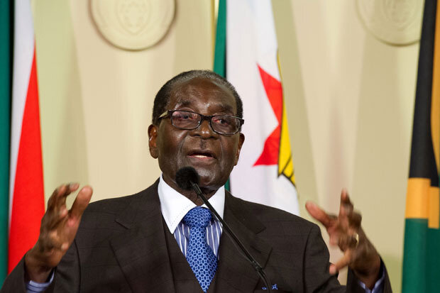 President Robert Mugabe visits South Africa. Photo: GovernmentZA/GCIS/flickr, CC BY-ND 2.0<br>