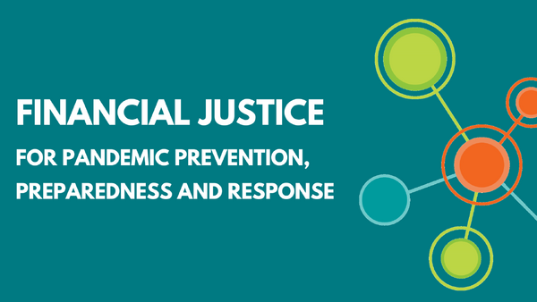Launch of G2H2 report “Financial Justice for Pandemic Prevention, Preparedness and Response”