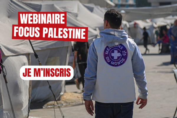 Webinaire Médecins du Monde – Focus sur la Palestine