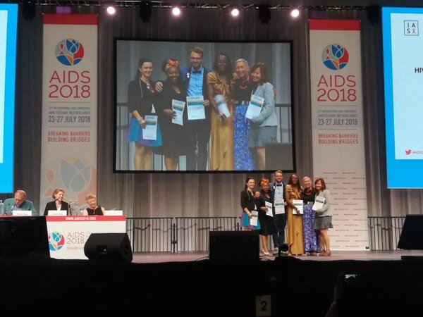 CIPHER Grant for Dr. Alain Amstutz at AIDS 2018