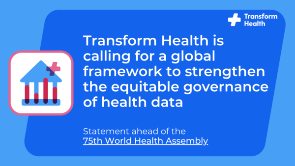 We need concerted action to strengthen the equitable governance of health data
